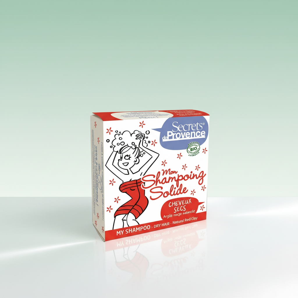 Secrets De Provence Champu Solido Cabello Seco 85gr