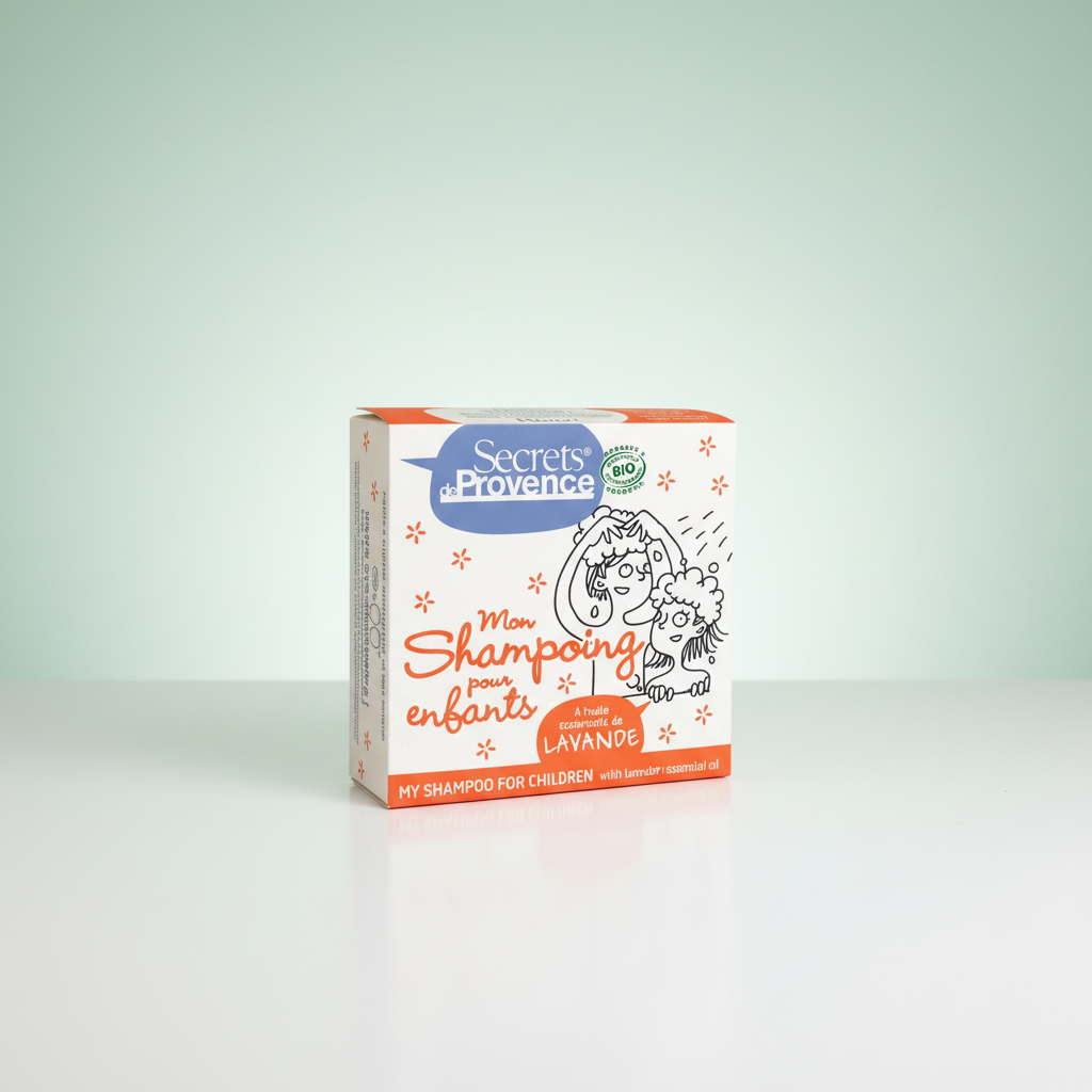 Secrets De Provence Champu Solido para Niños 85gr