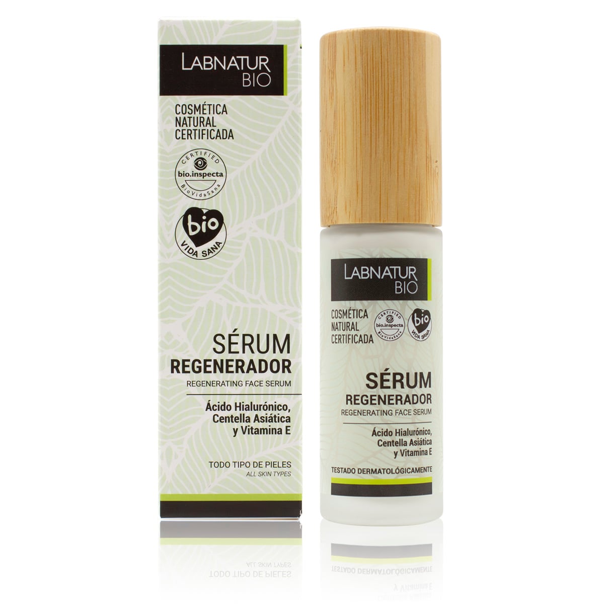 Labnatur Bio Sérum Facial de Centella Asiática y Ácido Hialurónico 30ml - LABNATUR BIO - cosmética