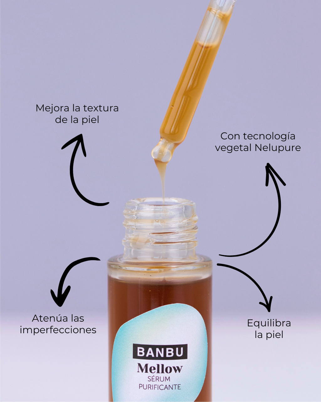 Banbu Sérum Facial Piel Grasa Mellow 30ml - BANBU - cosmética natural