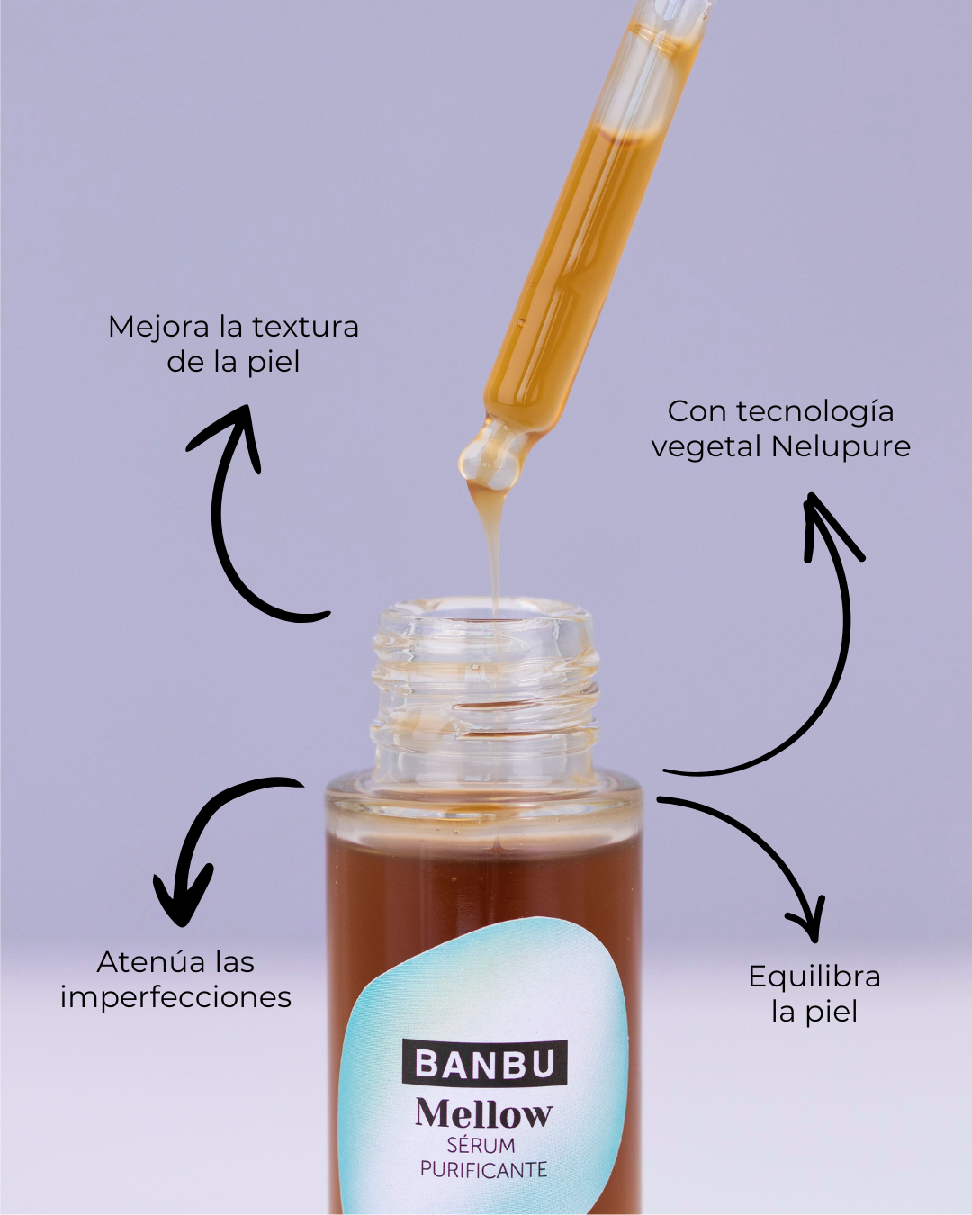 Banbu Sérum Facial Piel Grasa Mellow 30ml - BANBU - cosmética natural