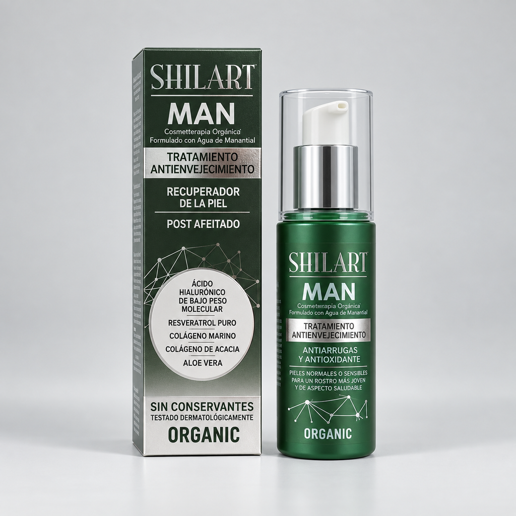 Shilart Man Emulsión Facial Anti-Envejecimiento 120ml