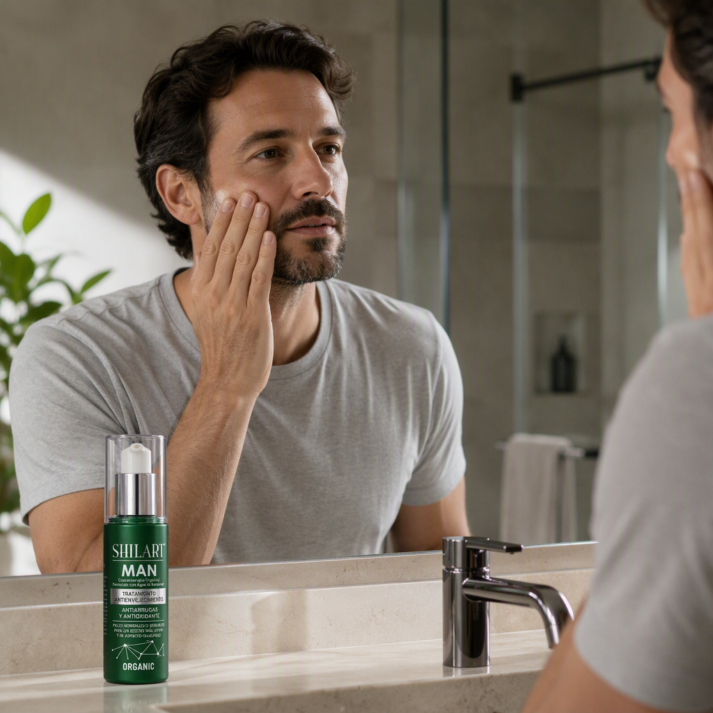 Shilart Man Emulsión Facial Anti-Envejecimiento 120ml