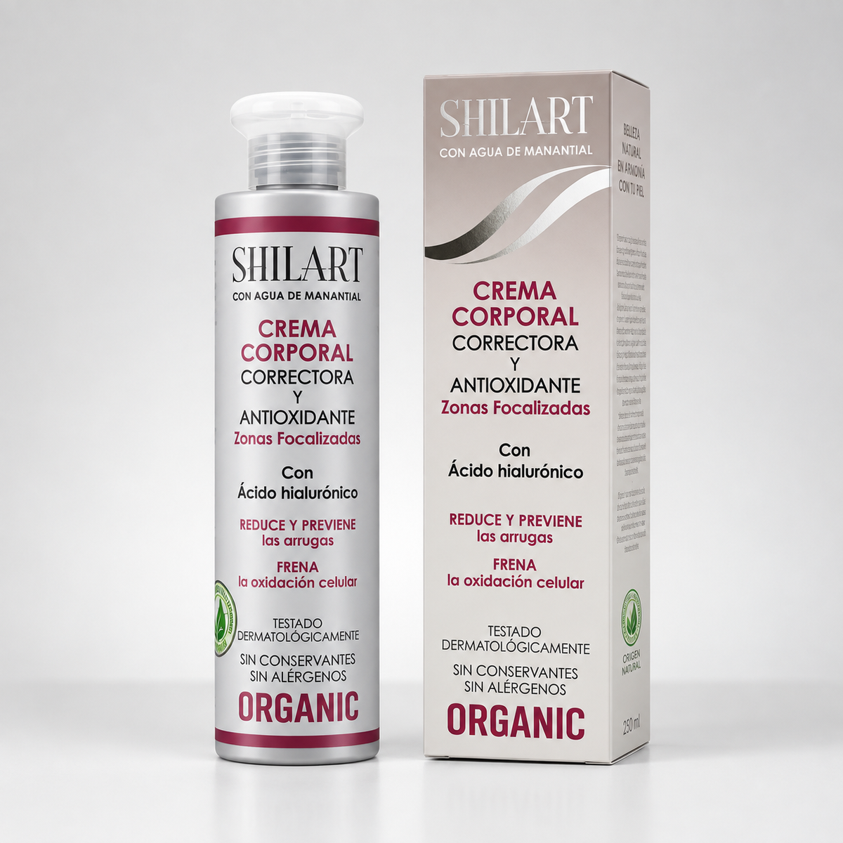 Shilart Crema Corporal Correctora y Antioxidante 200ml