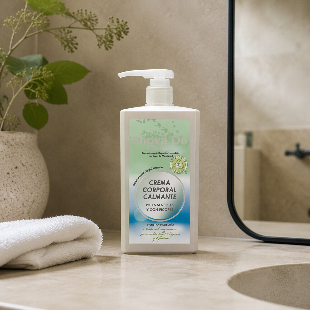 Shovade Crema Corporal Calmante con Tila y Pasiflora 1lt