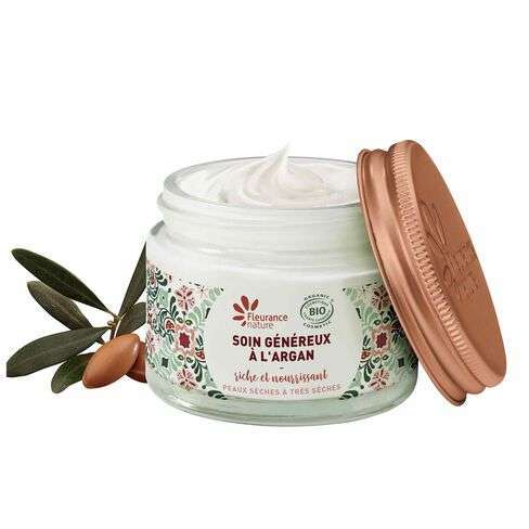 Fleurance Nature Crema Nutritiva con Aceite de Argán Bio 50ml - FLEURANCE NATURE - cosmética natural