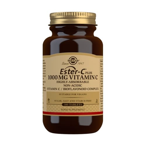 Solgar Ester-C® Plus Vitamina C 1000 mg - 180 Comprimidos