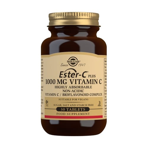 Solgar Ester-C® Plus Vitamina C 1000 mg - 30 Comprimidos