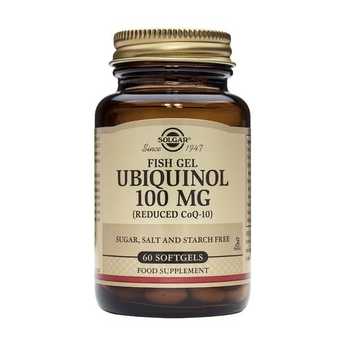 Solgar Fish Gel Ubiquinol 100 mg - 60 Cápsulas blandas