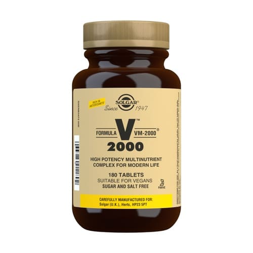 Solgar Fórmula VM-2000 - 180 Comprimidos
