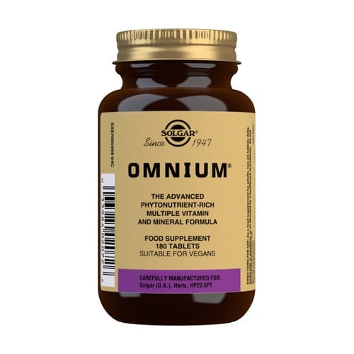 Solgar Omnium 180 comprimidos