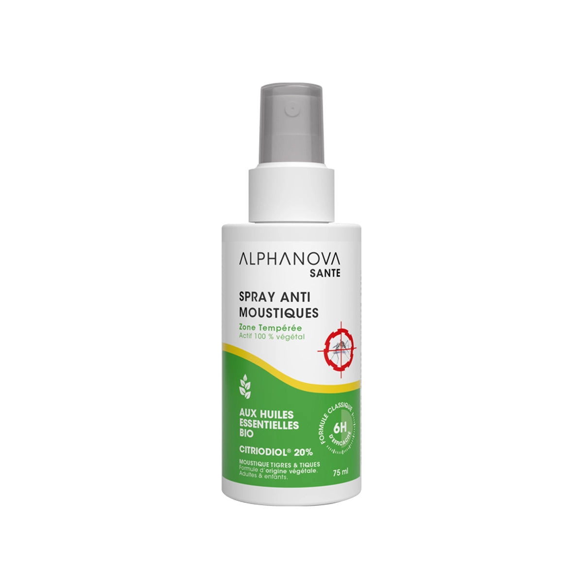 Alphanova Spray Antimosquitos Zona Templada 75ml - ALPHANOVA - cosmética