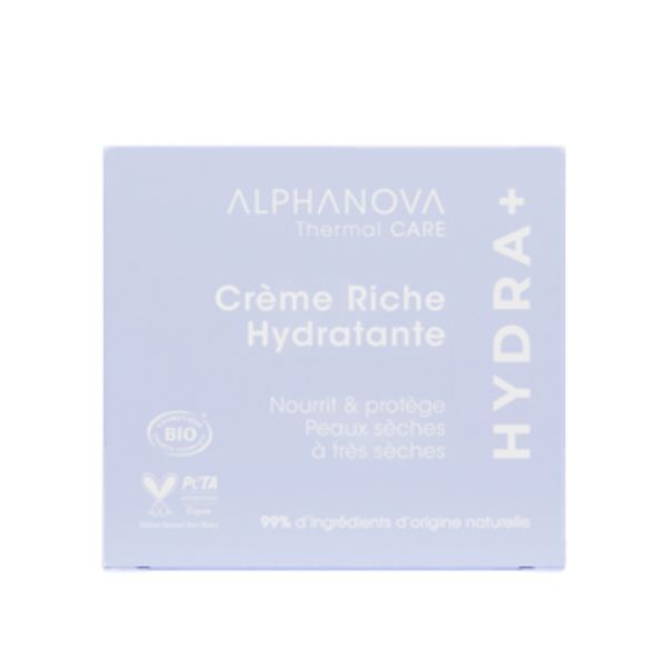 Alphanova Thermal Care Crema Rica Hidratante Pieles Secas 50ml - ALPHANOVA - cosmética
