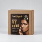 Tanorganic TRY ME KIT- Autobronceador + Aceite seco + guante exfoliante