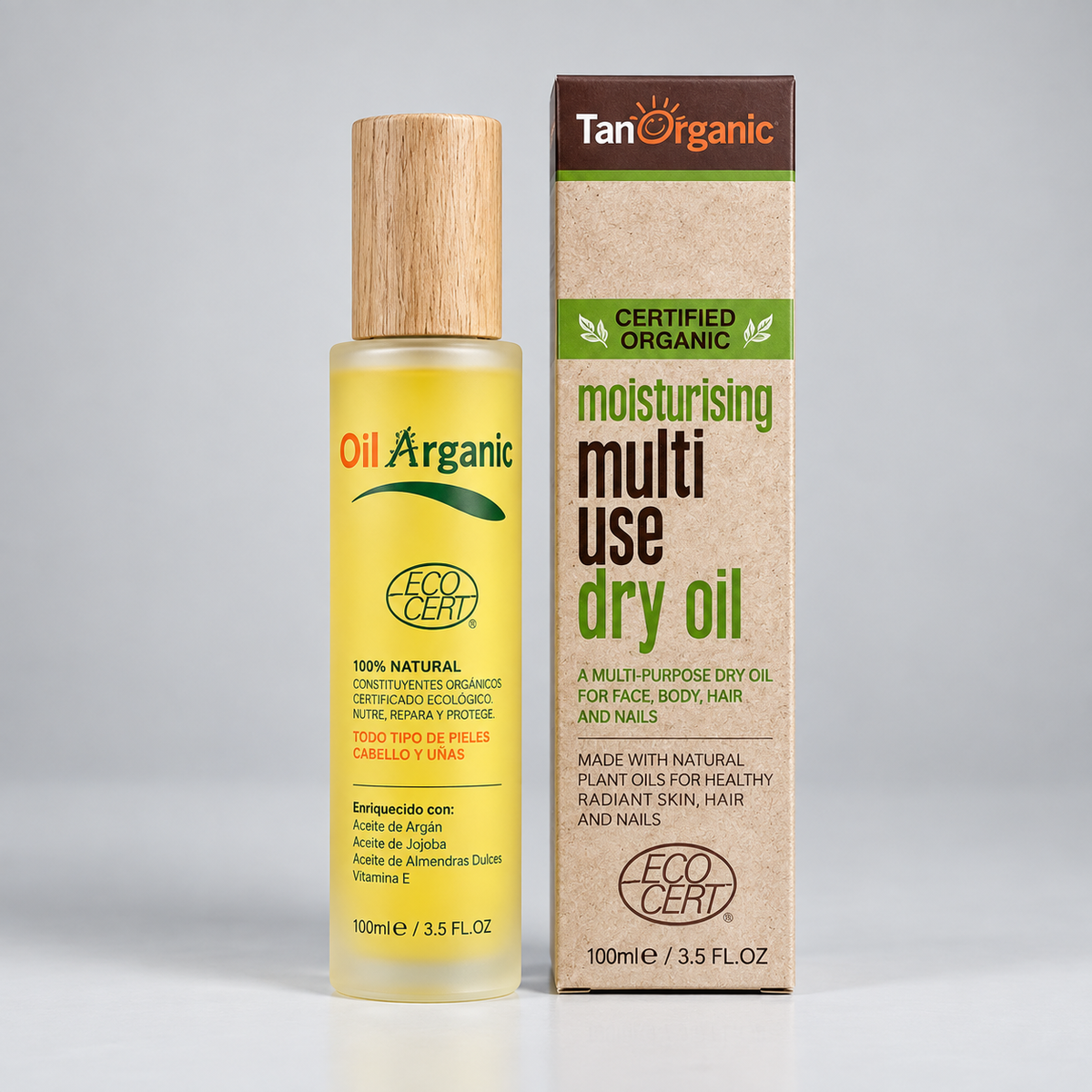 Tanorganic Aceite Seco Hidratante Multiusos Oil Arganic 100ml