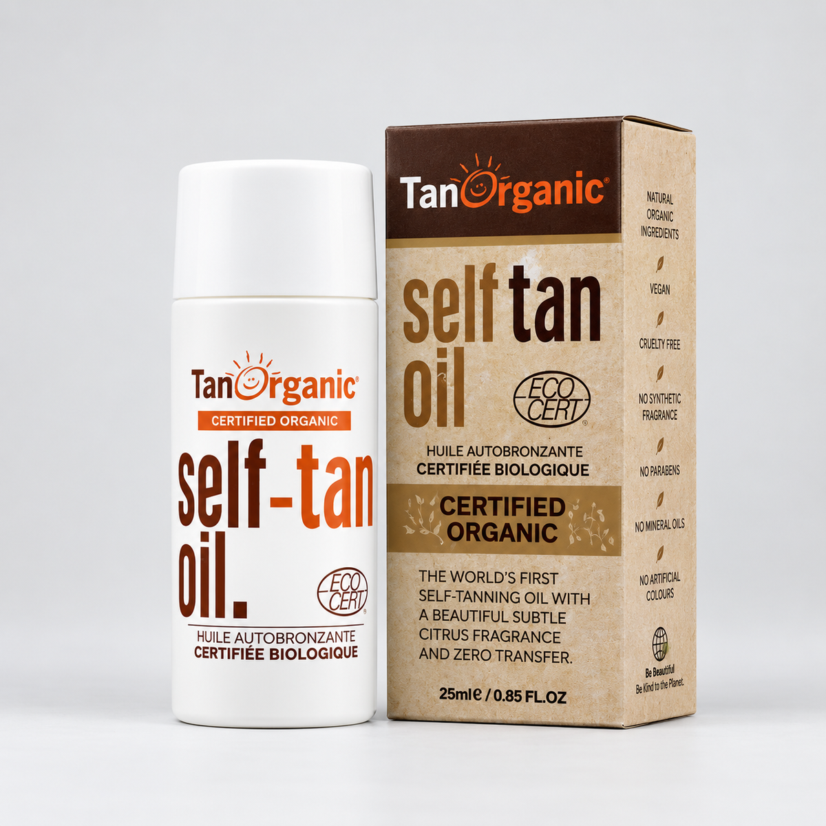 Tanorganic Autobronceador Hidratante Transparente 25ml