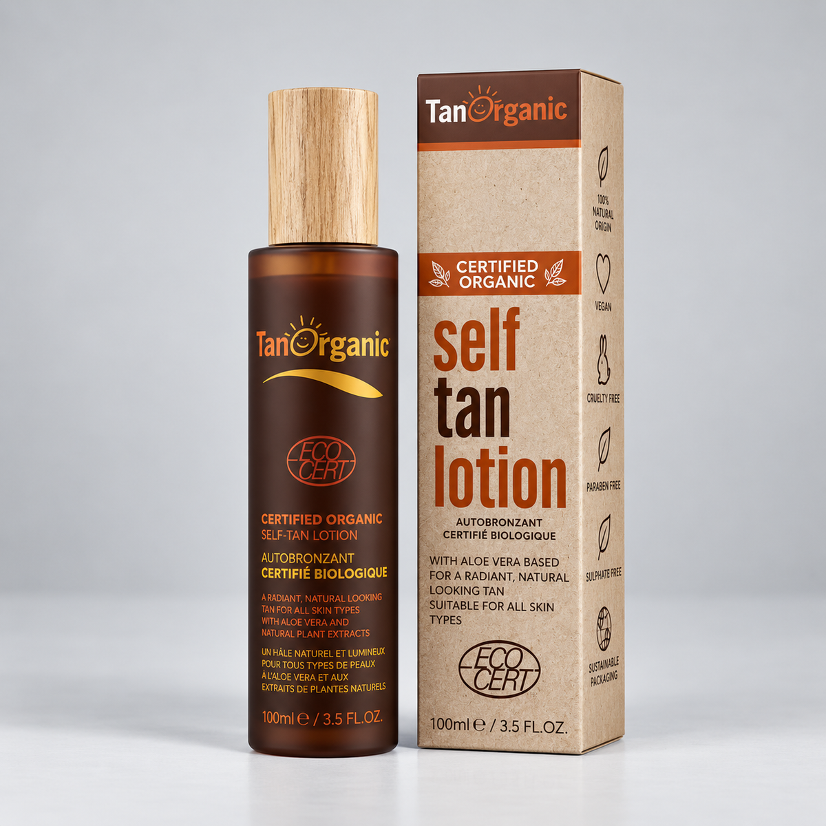 Tanorganic Autobronceador Hidratante con Color Lotion 100ml