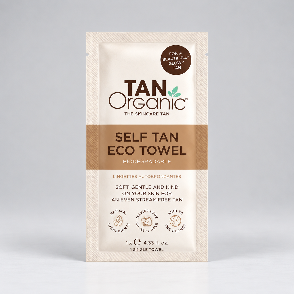 Tanorganic Toallitas Autobronceadoras Biodegradables