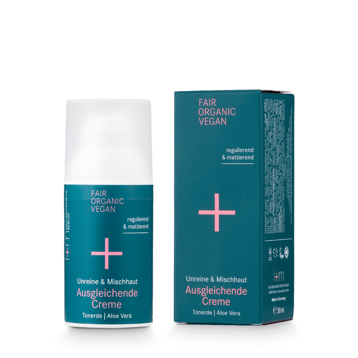 I+M Mixtas & Imperfecciones Crema Facial Reguladora 30ml - con estuche
