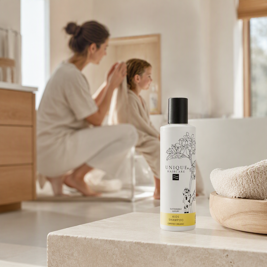 Unique Champú Infantil Certificado Orgánico. 250ml - UNIQUE HAIR CARE - cosmética natural