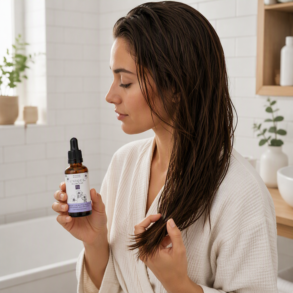 Unique Aceite Capilar Fortificante con Omega-3 30ml - UNIQUE HAIR CARE - cosmética natural