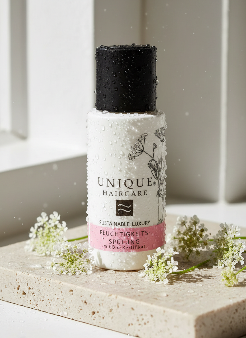 Unique Acondicionador Hidratante para Cabello Normal, Seco y Encrespado 50ml