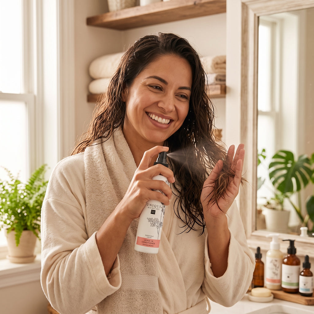 Unique Acondicionador Sin Aclarado Certificado Orgánico 150ml - UNIQUE HAIR CARE - cosmética natural