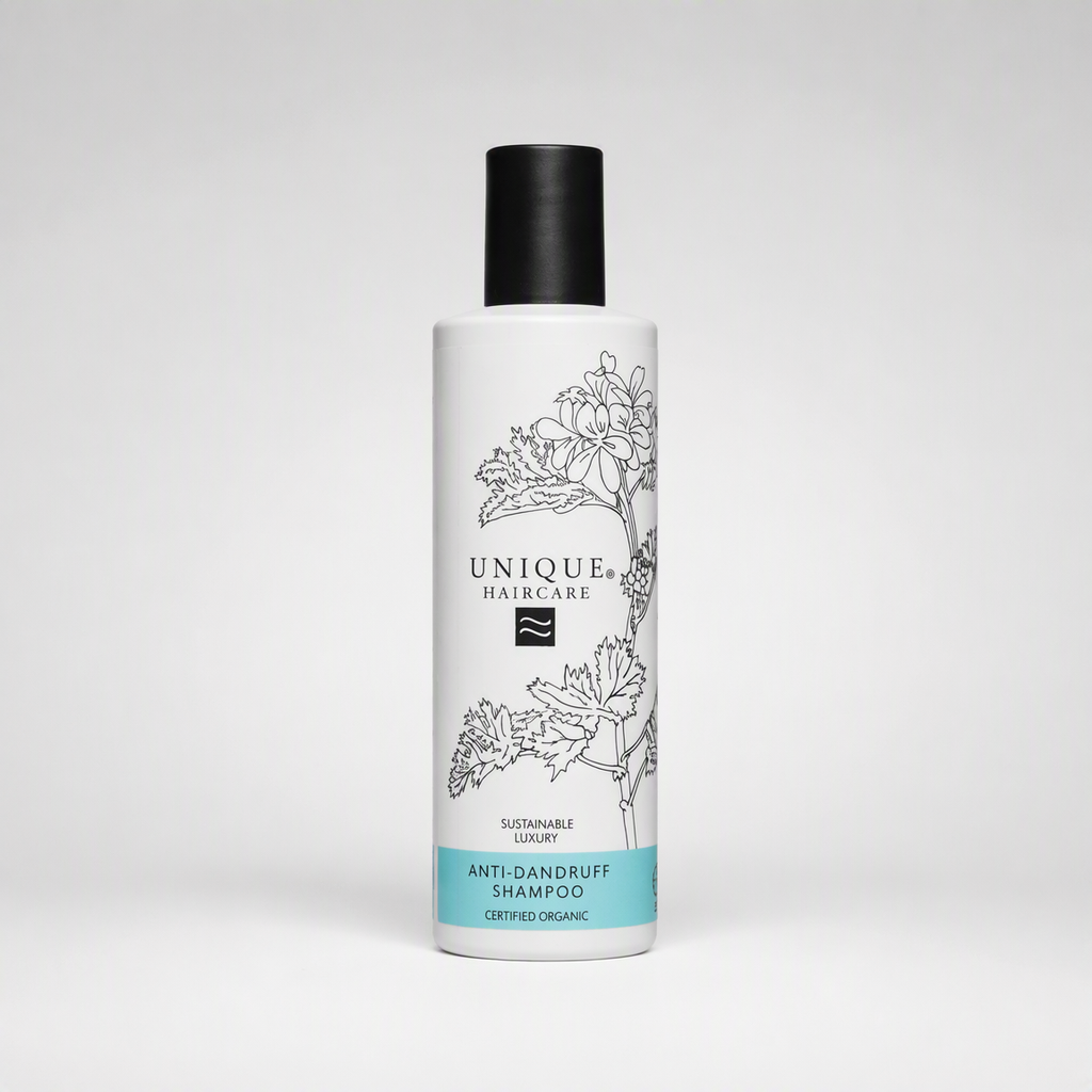 Unique Champú Anti-Caspa Certificado Orgánico para Cabello con Caspa y Descamación. 250ml - UNIQUE HAIR CARE - cosmética natural
