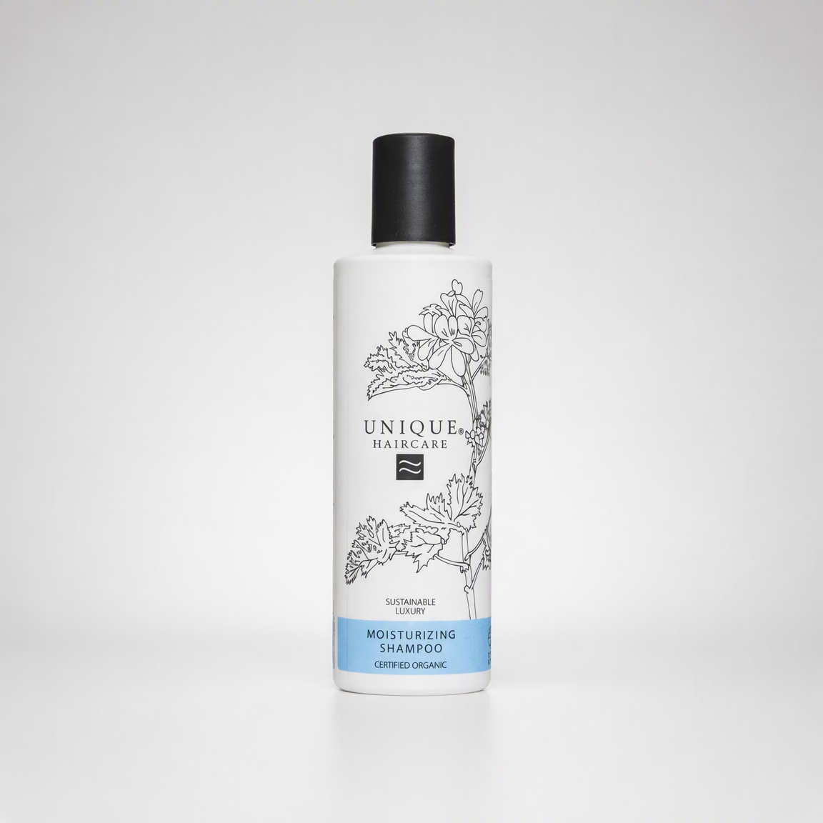 Unique Champú Hidratante Certificado Orgánico Para cabello Seco y Dañado 250ml - UNIQUE HAIR CARE - cosmética natural
