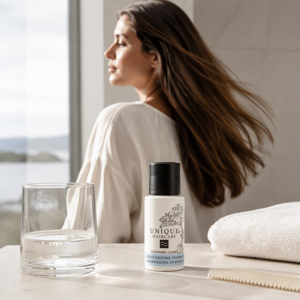 Unique Champú Hidratante Para Cabello Seco y Dañado 50ml - UNIQUE HAIR CARE - cosmética natural