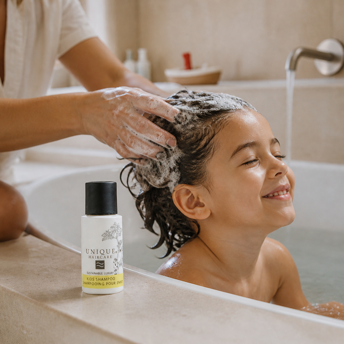 Unique Champú Infantil Certificado Orgánico 50ml - UNIQUE HAIR CARE - cosmética natural