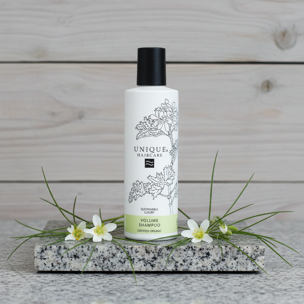 Unique Champú Volumen Certificado Orgánico Cabello Fino Y Normal 250ml