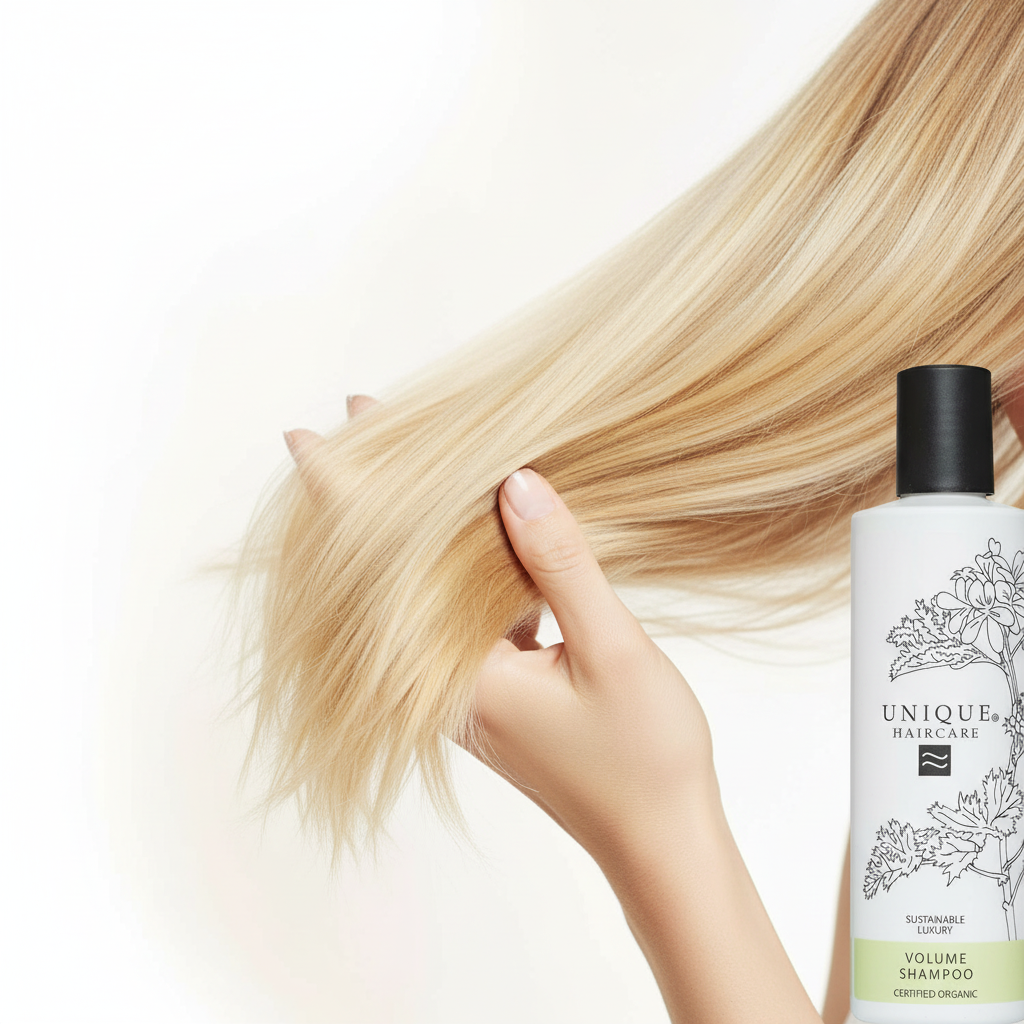 Unique Champú Volumen Certificado Orgánico Cabello Fino Y Normal 250ml