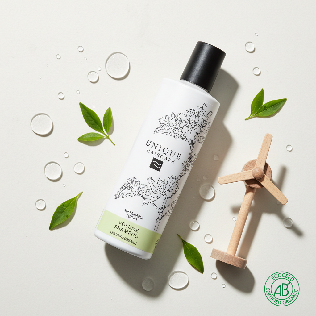 Unique Champú Volumen Certificado Orgánico Cabello Fino Y Normal 250ml