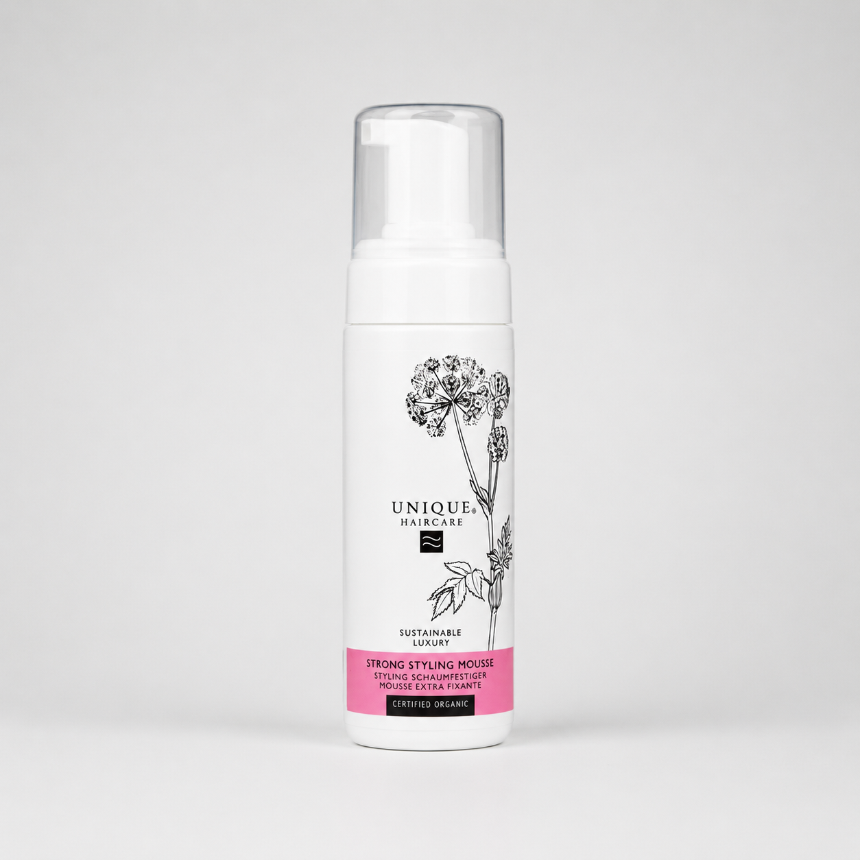 Unique Espuma Fijadora 150ml - UNIQUE HAIR CARE - cosmética natural