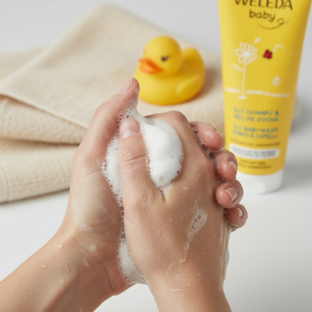Weleda Champu Y Gel Ducha De Calendula para Bebe 200ml - WELEDA - cosmética natural