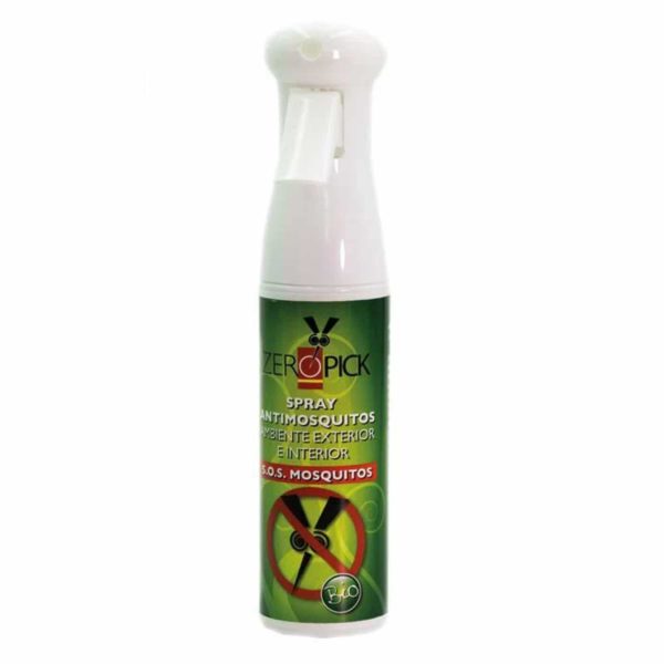 Zeropick Spray Antimosquitos para Ambientes Interiores y Exteriores 250ml