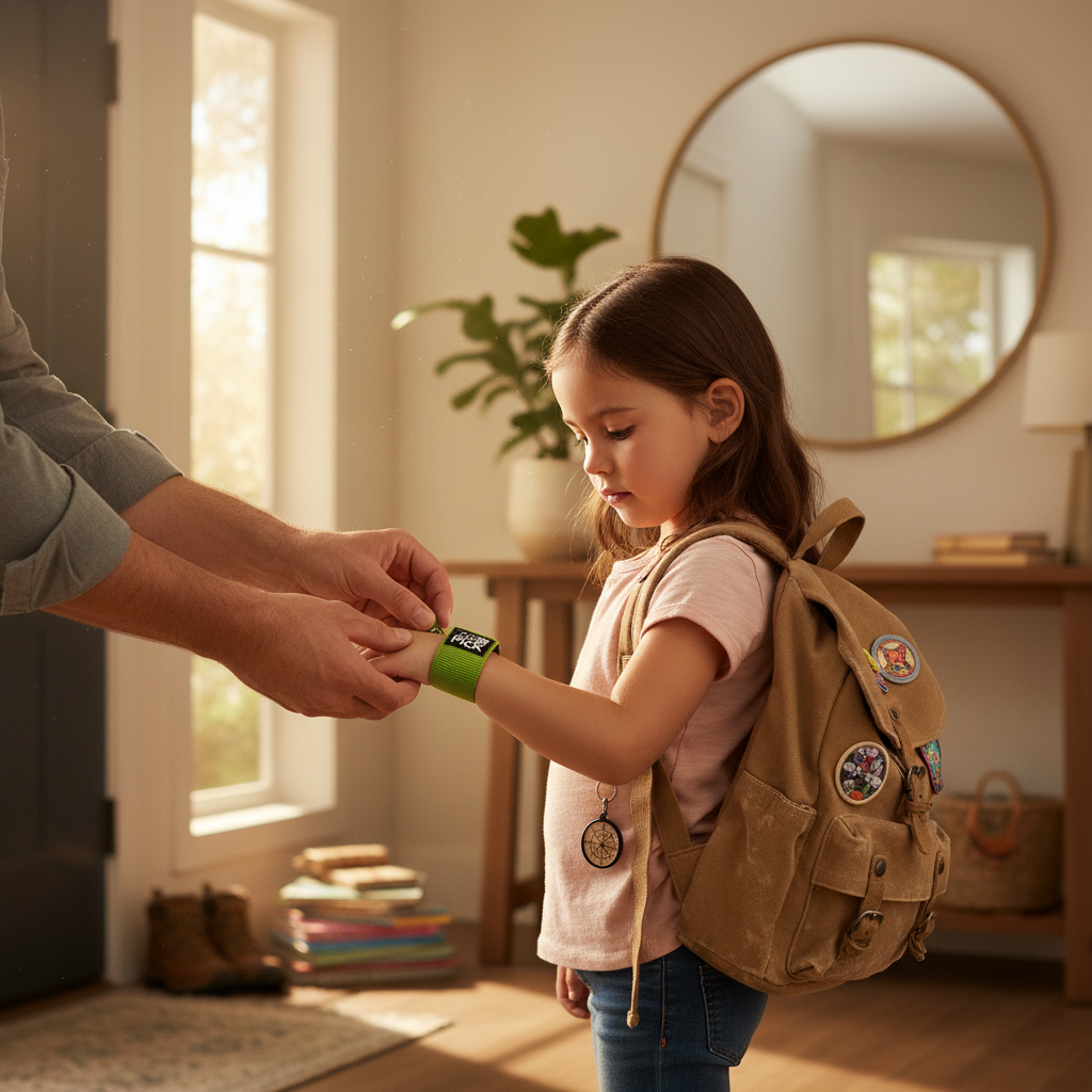 Zeropick Pulsera Antimosquitos Talla S Verde