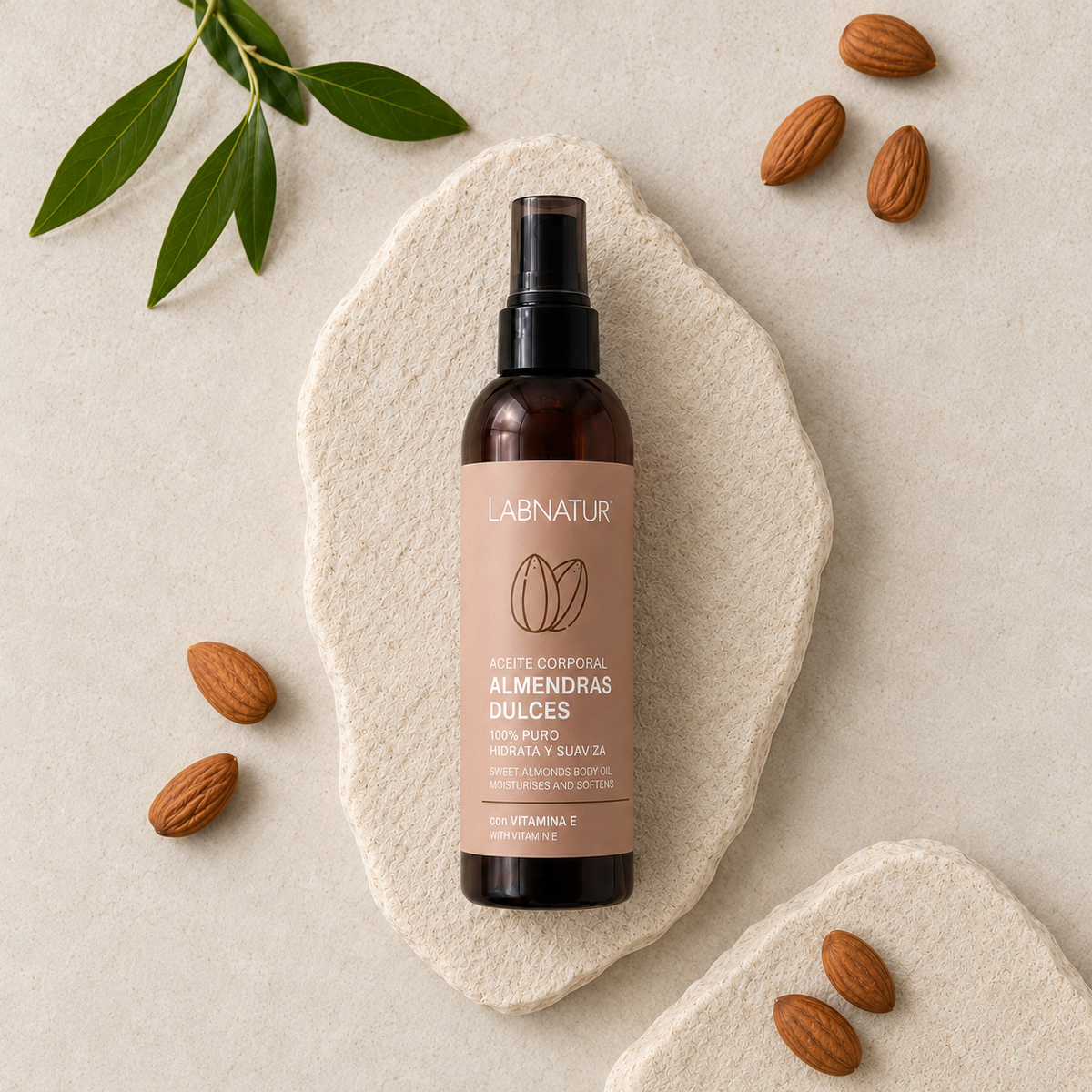 Labnatur Aceite Corporal de Almendras Dulces 200ml - LABNATUR BIO - cosmética