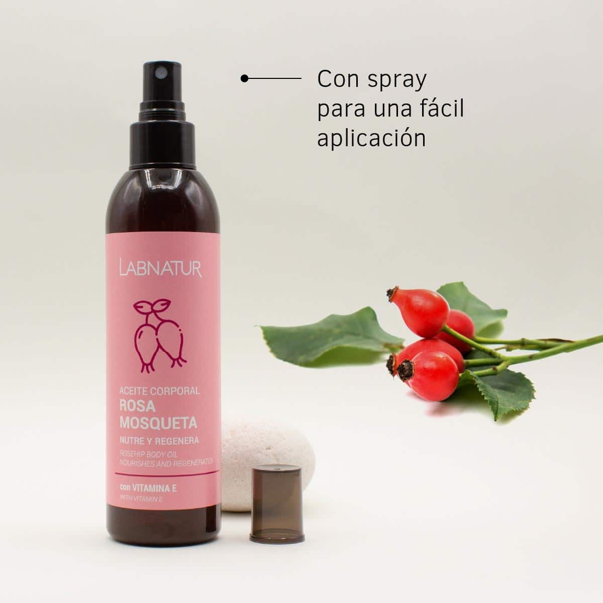 Labnatur Aceite Corporal de Rosa Mosqueta 200ml - LABNATUR BIO - cosmética