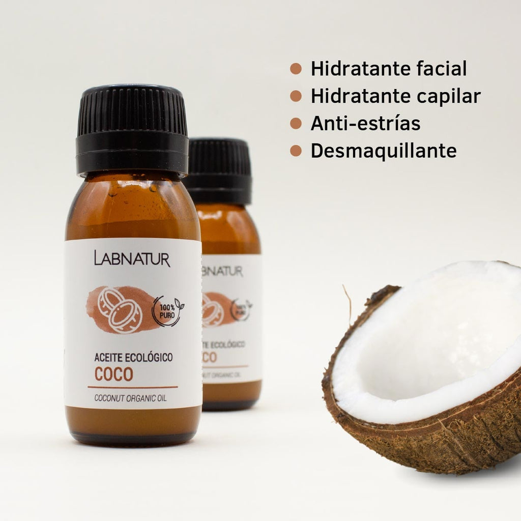 Labnatur Aceite de Coco Ecológico 50ml - LABNATUR BIO - cosmética