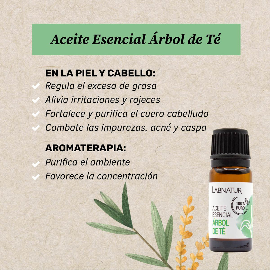 Labnatur Aceite Esencial de Árbol de Té 10ml - LABNATUR BIO - cosmética