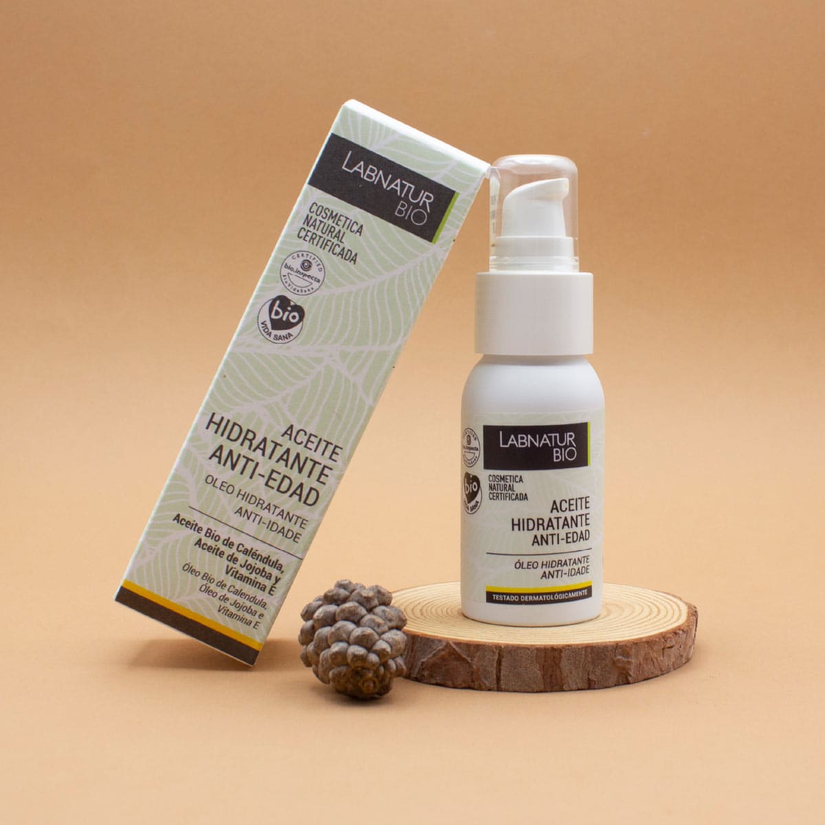 Labnatur Bio Aceite Facial de Caléndula y Jojoba para Piel Sensible 50ml - LABNATUR BIO - cosmética