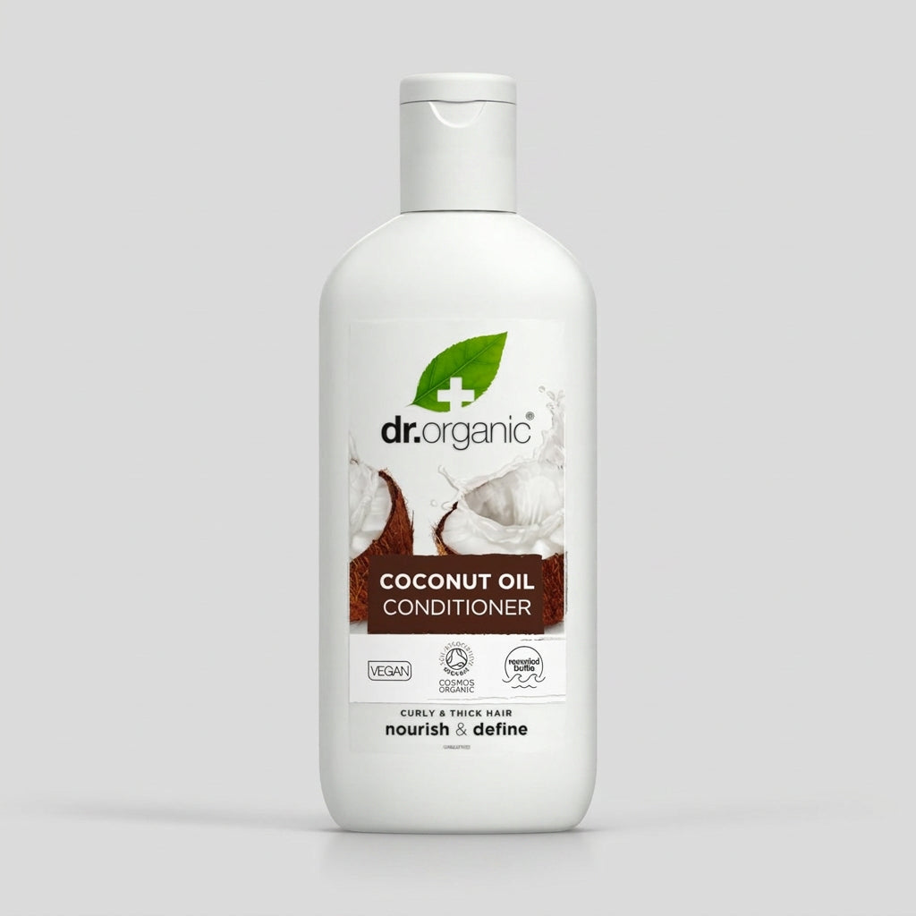 Dr. Organic Acondicionador de Aceite de Coco para Cabello Rizado 265ml - DR. ORGANIC - cosmética natural