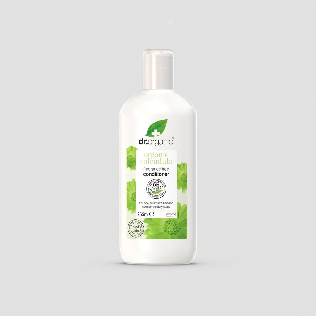Dr. Organic Acondicionador de Caléndula para Cuero Cabelludo Sensible 265ml - DR. ORGANIC - cosmética natural