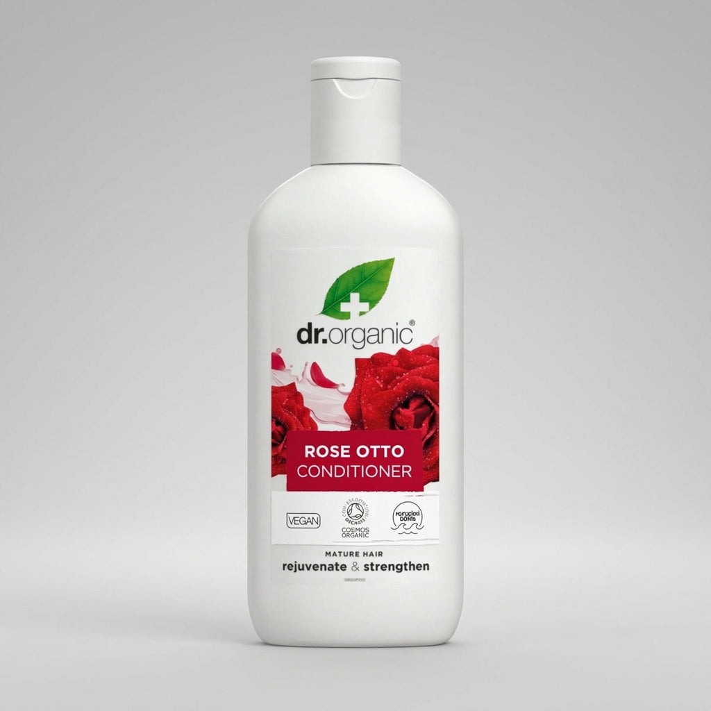 Dr. Organic Acondicionador de Rosa de Damasco 265ml - DR. ORGANIC - cosmética natural