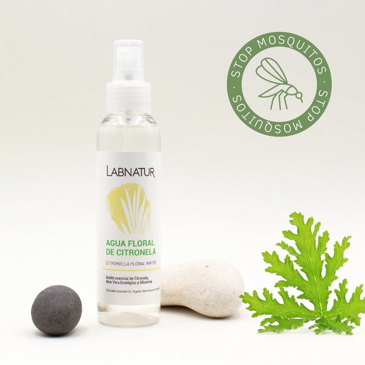 Labnatur Agua Floral de Citronela 125ml - LABNATUR BIO - cosmética