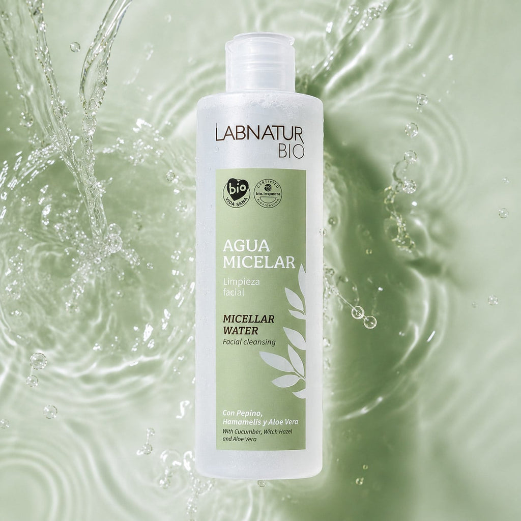 Labnatur Bio Agua Micelar con Pepino y Hamamelis 300ml - LABNATUR BIO - cosmética