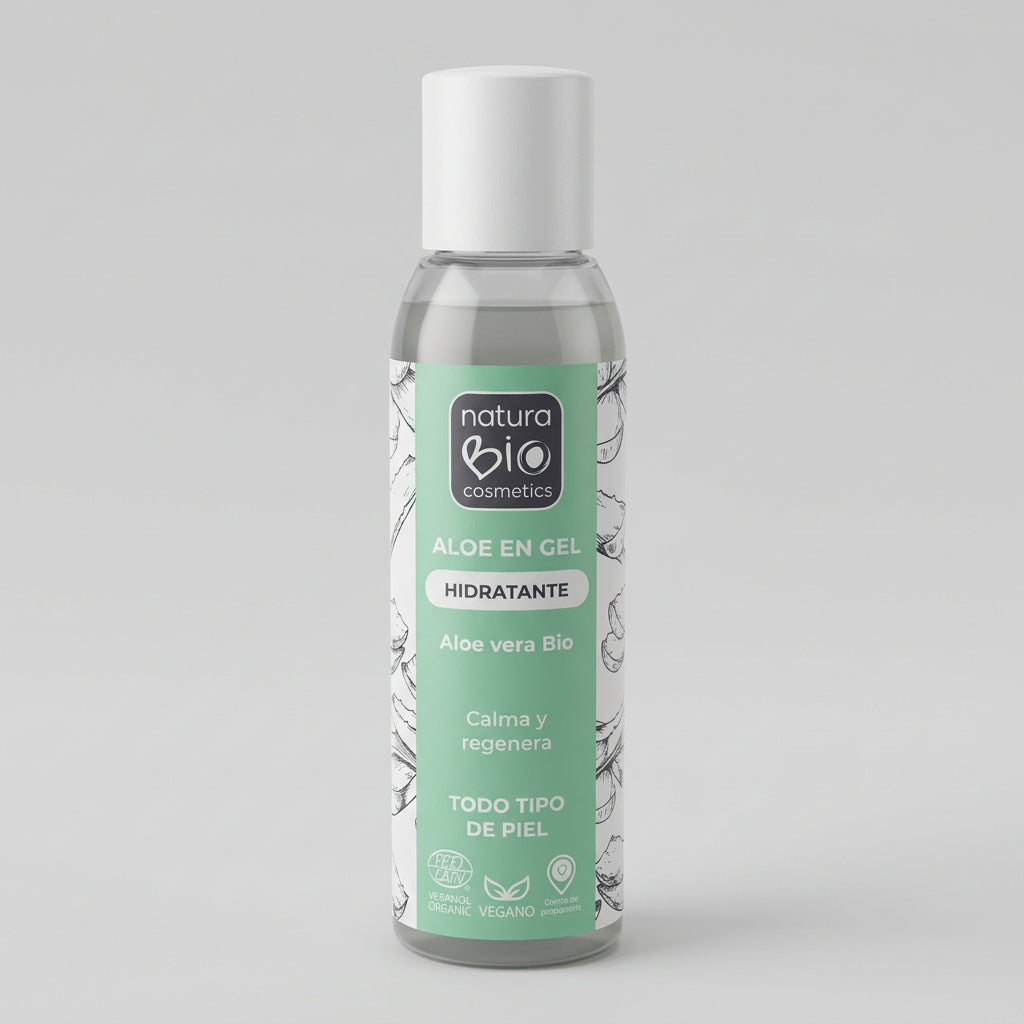 NaturaBIO Aloe Vera en Gel Hidratante 100ml - NATURABIO COSMETICS - cosmética natural