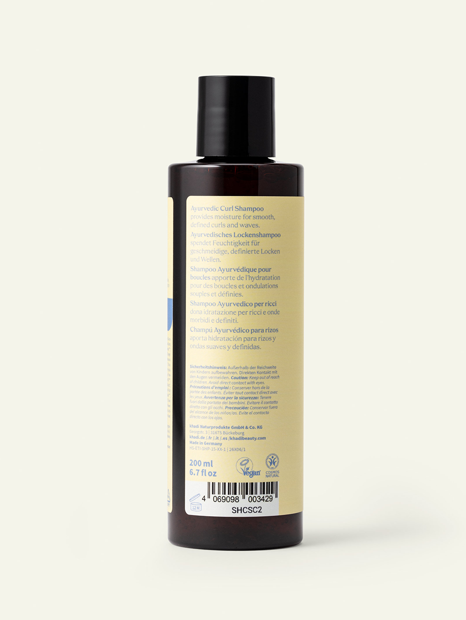 Khadi Champú ChakraCurl para Rizos 200ml - KHADI - cosmética
